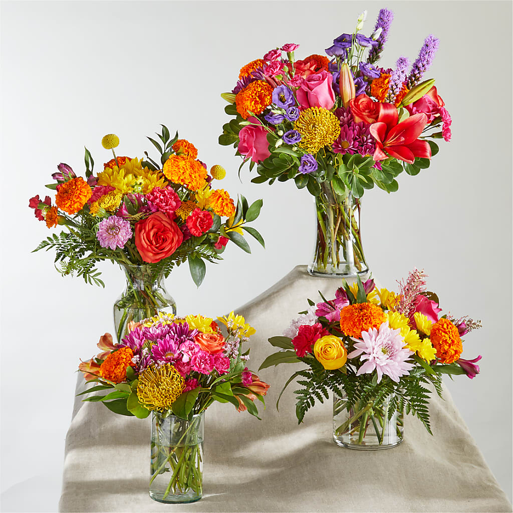 Feast of Color – A Florist Original –  Gathered Blooms By Emily, Fairburn GA