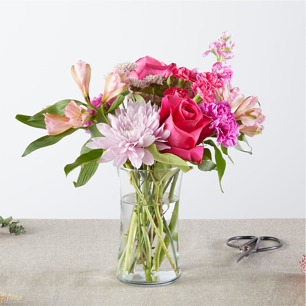 Pink Ribbon - A Florist Original –  Gathered Blooms By Emily, Fairburn GA
