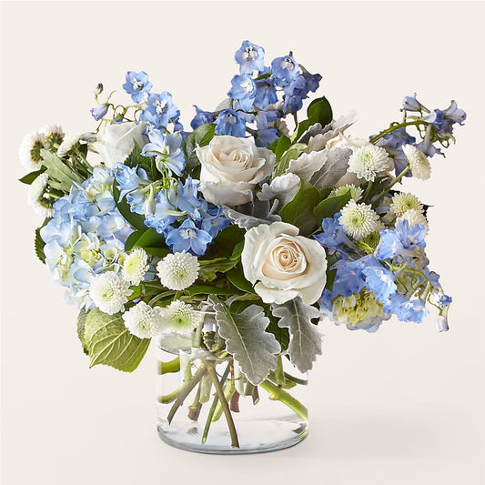 Clear Skies Bouquet –  Gathered Blooms By Emily, Fairburn GA