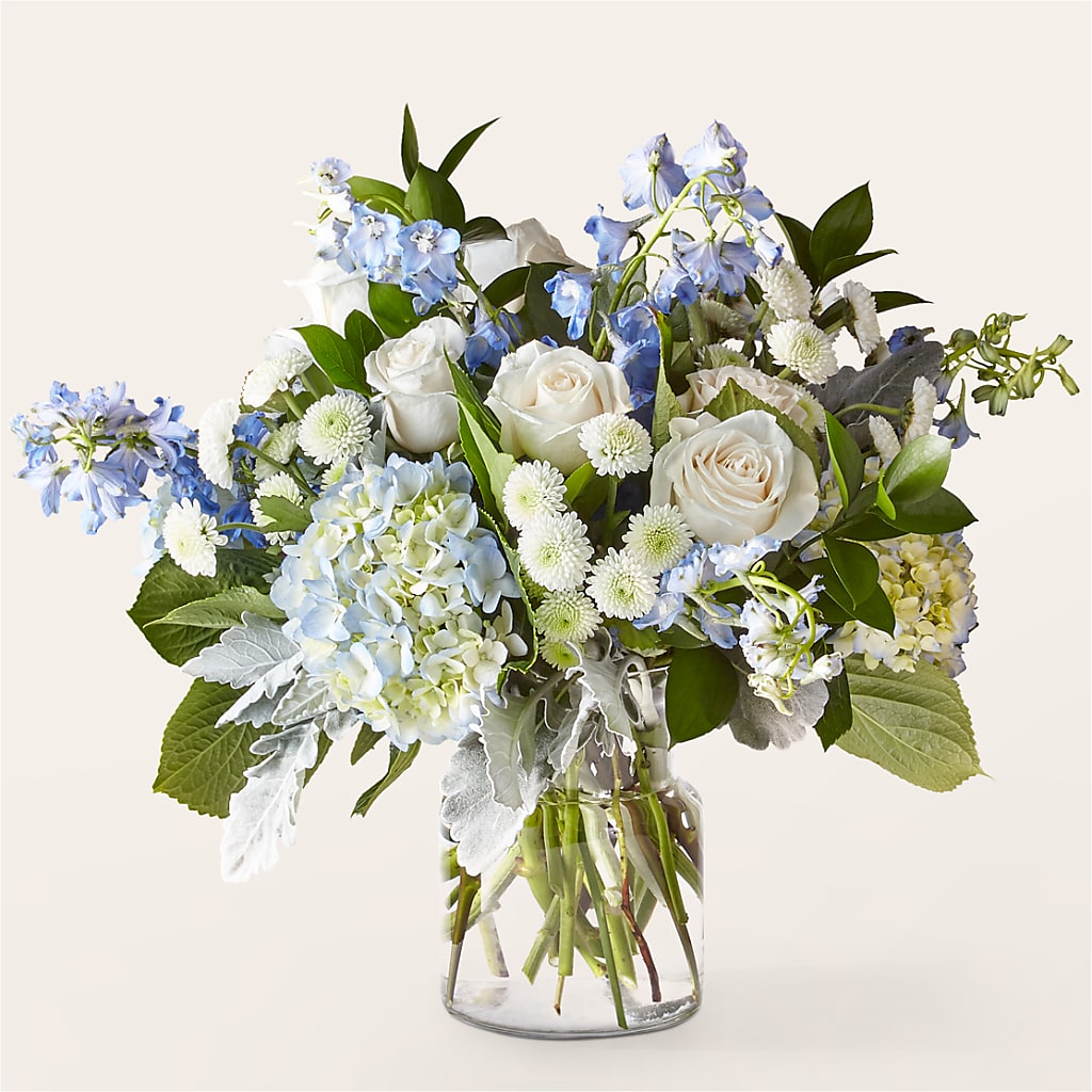 Clear Skies Bouquet –  Gathered Blooms By Emily, Fairburn GA