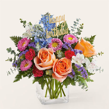 Birthday Bash Bouquet –  Gathered Blooms By Emily, Fairburn GA