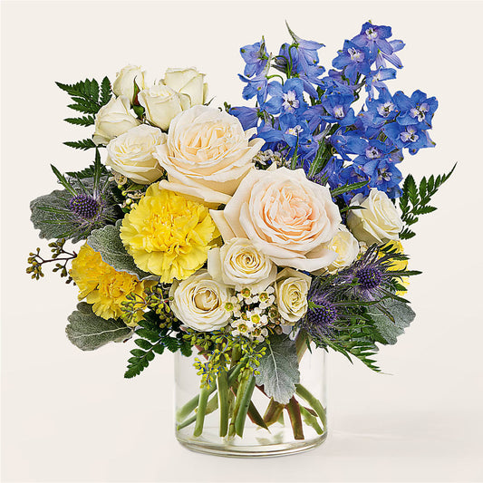 Lemon Sorbet Bouquet –  Gathered Blooms By Emily, Fairburn GA