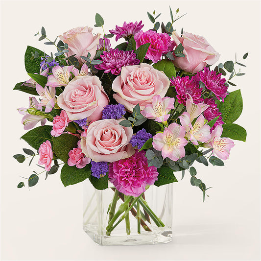 Rosy Radiance Bouquet –  Gathered Blooms By Emily, Fairburn GA