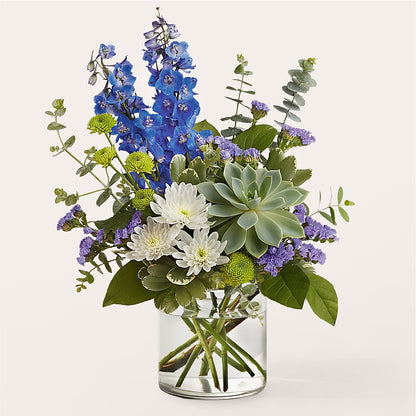 Cerulean Waves Bouquet –  Gathered Blooms By Emily, Fairburn GA