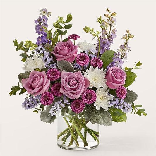 Violet Frost Bouquet –  Gathered Blooms By Emily, Fairburn GA