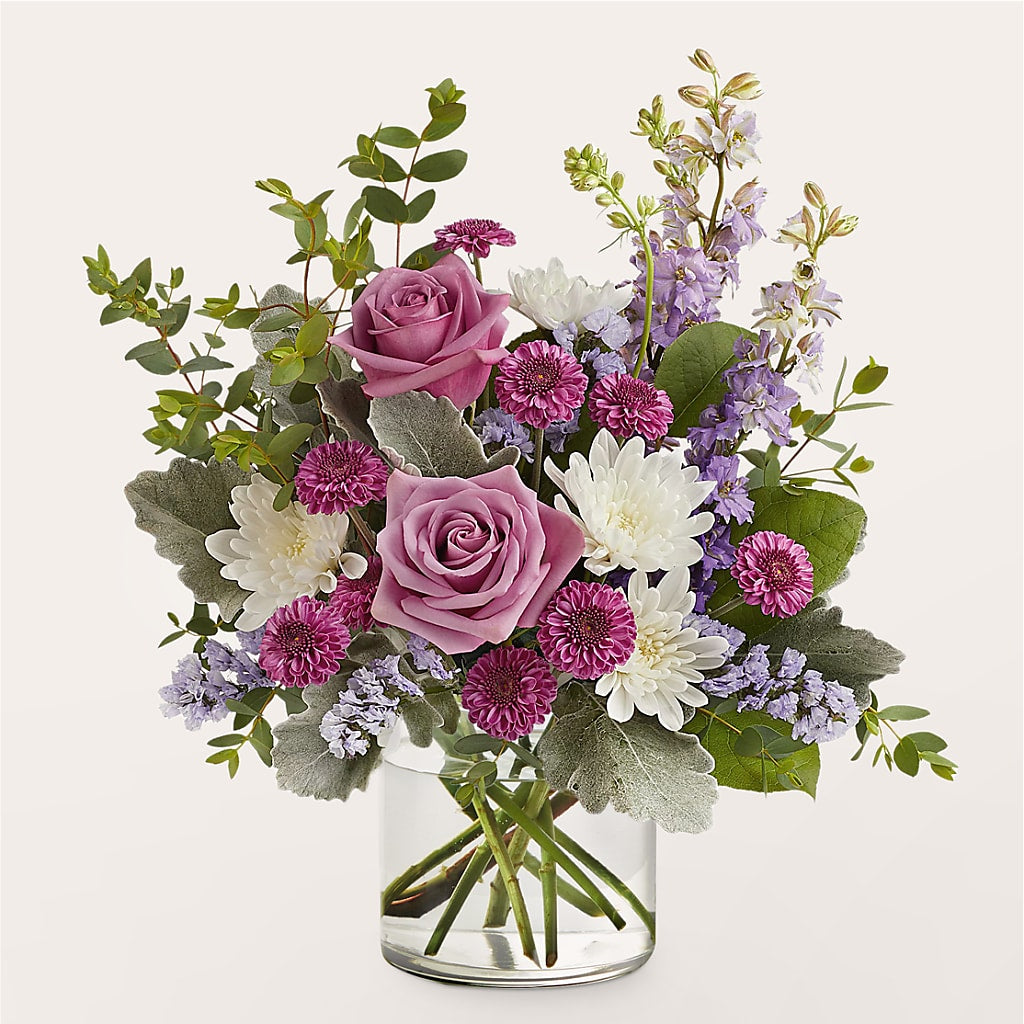 Violet Frost Bouquet –  Gathered Blooms By Emily, Fairburn GA