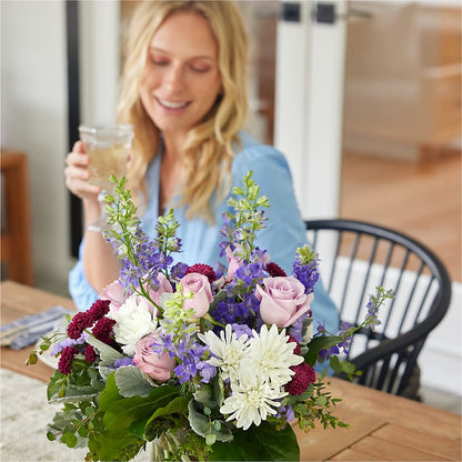 Violet Frost Bouquet –  Gathered Blooms By Emily, Fairburn GA