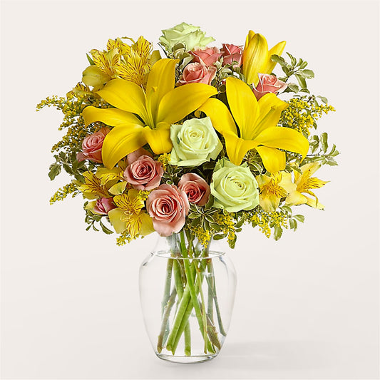 Sunburst Bouquet –  Gathered Blooms By Emily, Fairburn GA