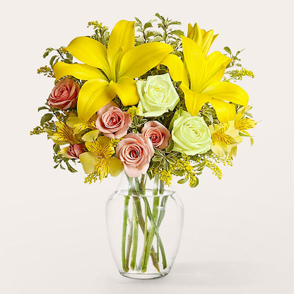 Sunburst Bouquet –  Gathered Blooms By Emily, Fairburn GA