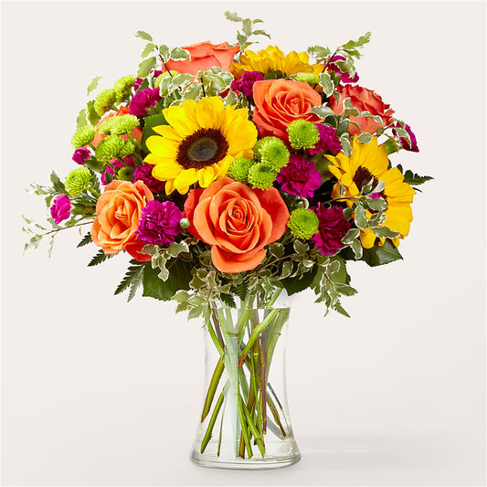 Warmth & Light Bouquet –  Gathered Blooms By Emily, Fairburn GA