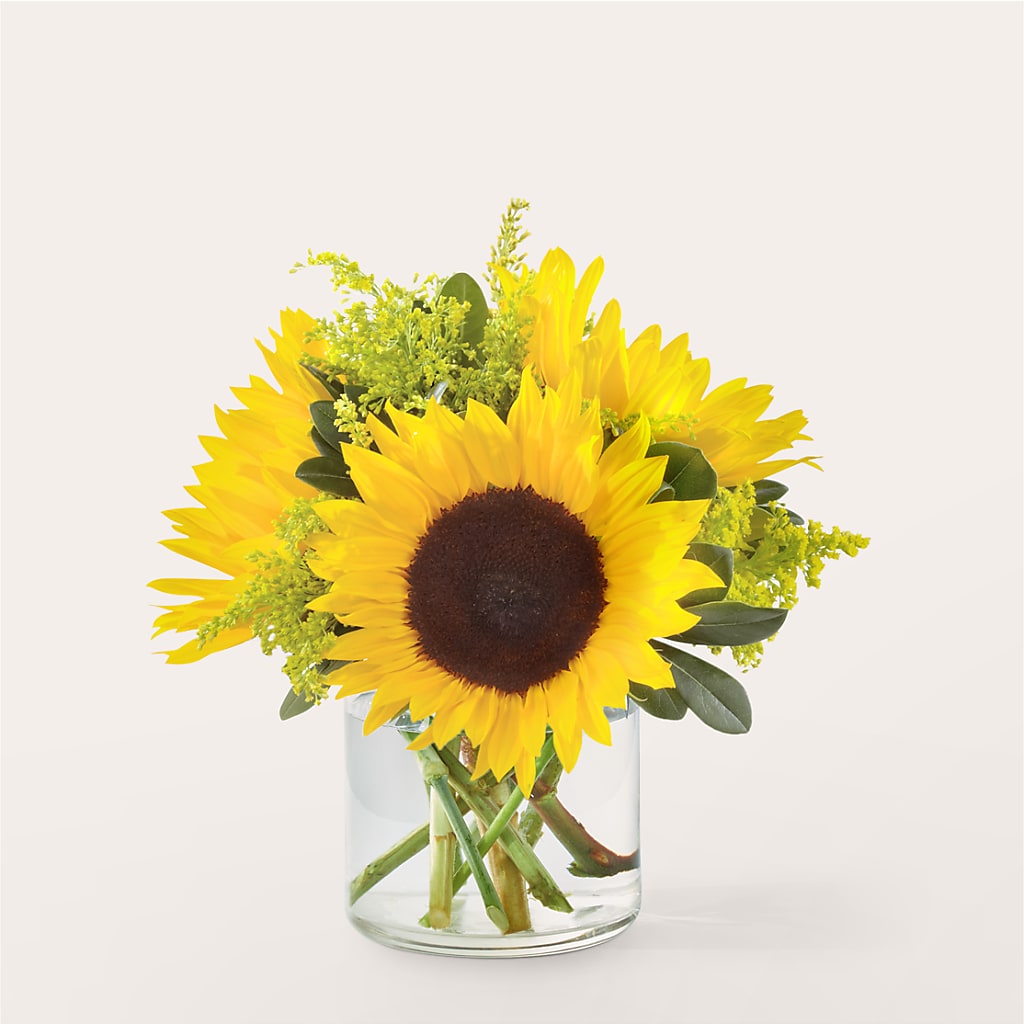 Beaming Sunflower Bouquet –  Gathered Blooms By Emily, Fairburn GA