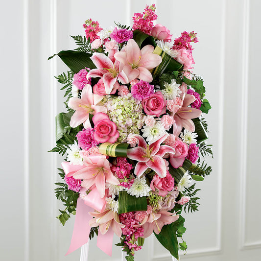 Comforting Standing Spray –  Gathered Blooms By Emily, Fairburn GA