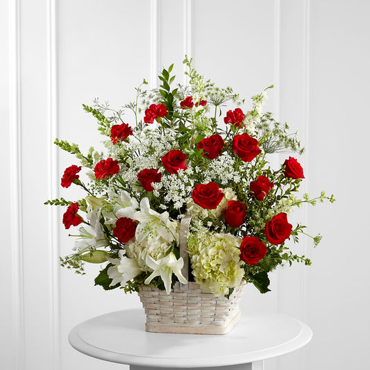 In Loving Memory Arrangement –  Gathered Blooms By Emily, Fairburn GA