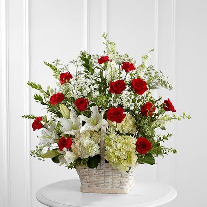 In Loving Memory Arrangement –  Gathered Blooms By Emily, Fairburn GA