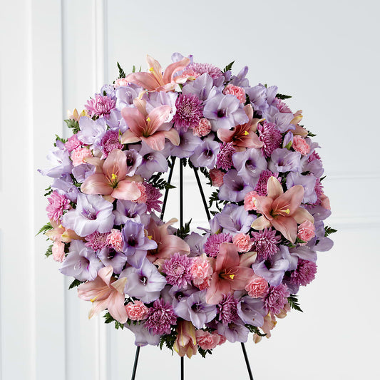 Beloved Friend Wreath –  Gathered Blooms By Emily, Fairburn GA