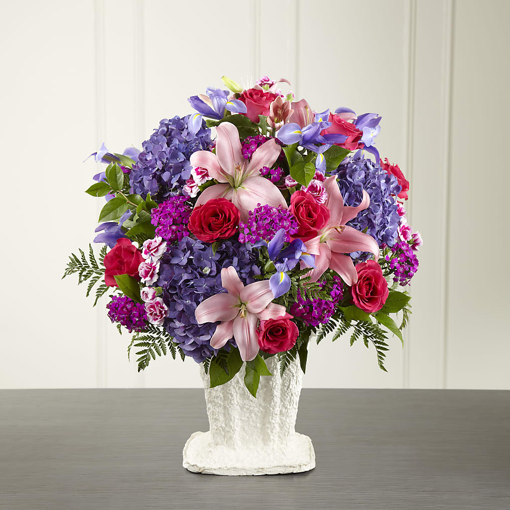 We Fondly Remember Arrangement –  Gathered Blooms By Emily, Fairburn GA