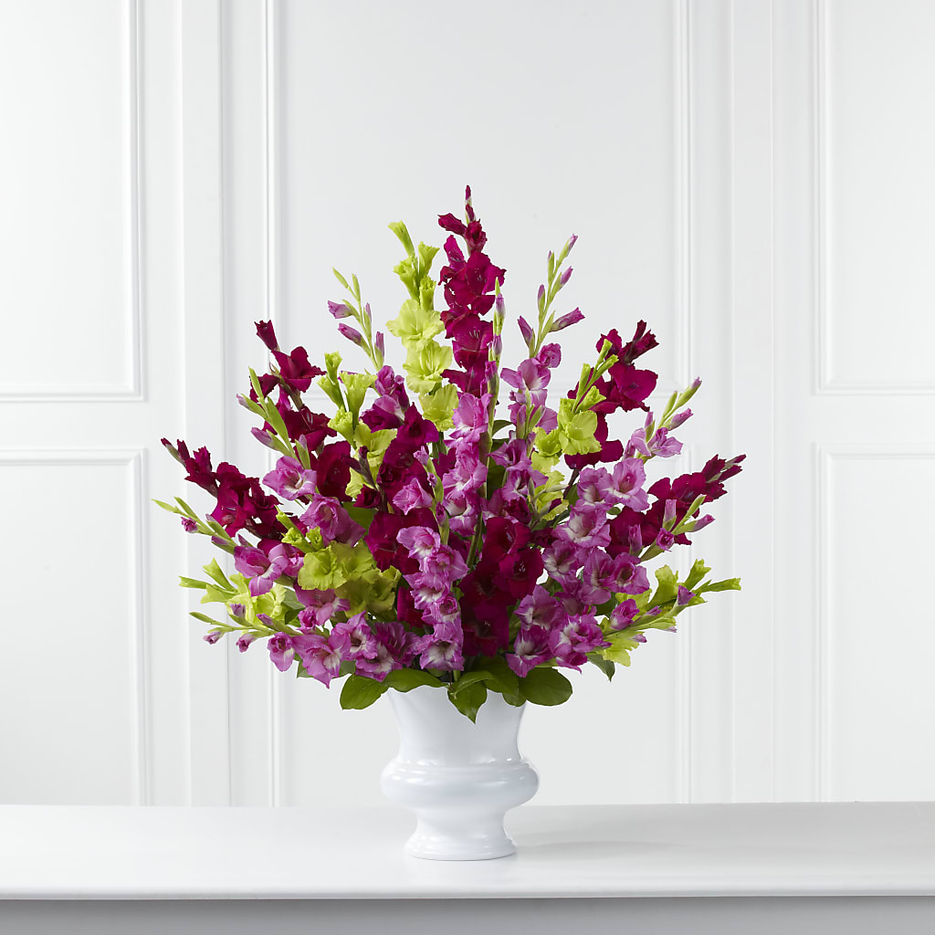 Solemn Offering Arrangement –  Gathered Blooms By Emily, Fairburn GA