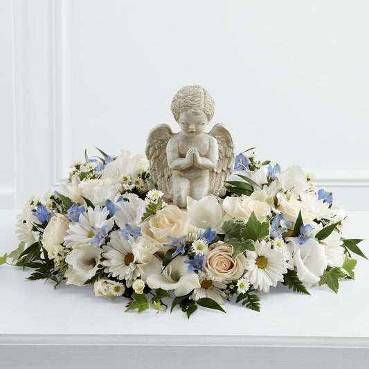 Little Angel Ring of Flowers –  Gathered Blooms By Emily, Fairburn GA