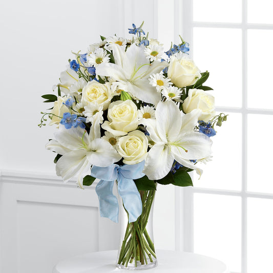 Sweet Peace Bouquet –  Gathered Blooms By Emily, Fairburn GA