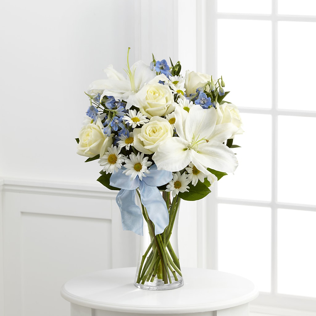 Sweet Peace Bouquet –  Gathered Blooms By Emily, Fairburn GA