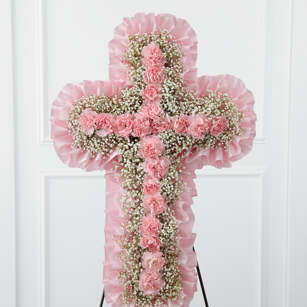 Angel's Cross Easel –  Gathered Blooms By Emily, Fairburn GA