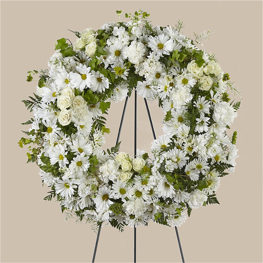 Faithful Wishes Wreath –  Gathered Blooms By Emily, Fairburn GA
