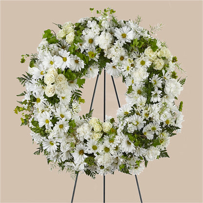 Faithful Wishes Wreath –  Gathered Blooms By Emily, Fairburn GA