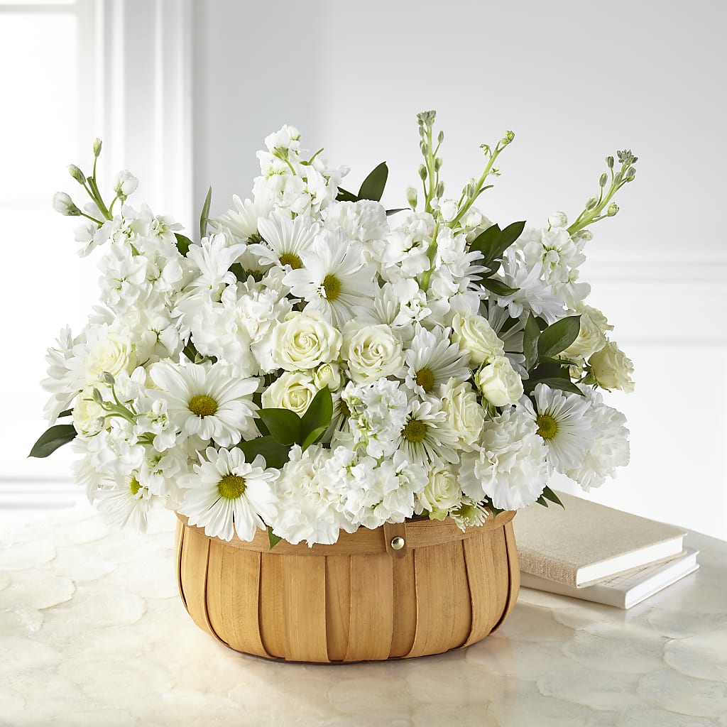 Graceful Garden Basket –  Gathered Blooms By Emily, Fairburn GA
