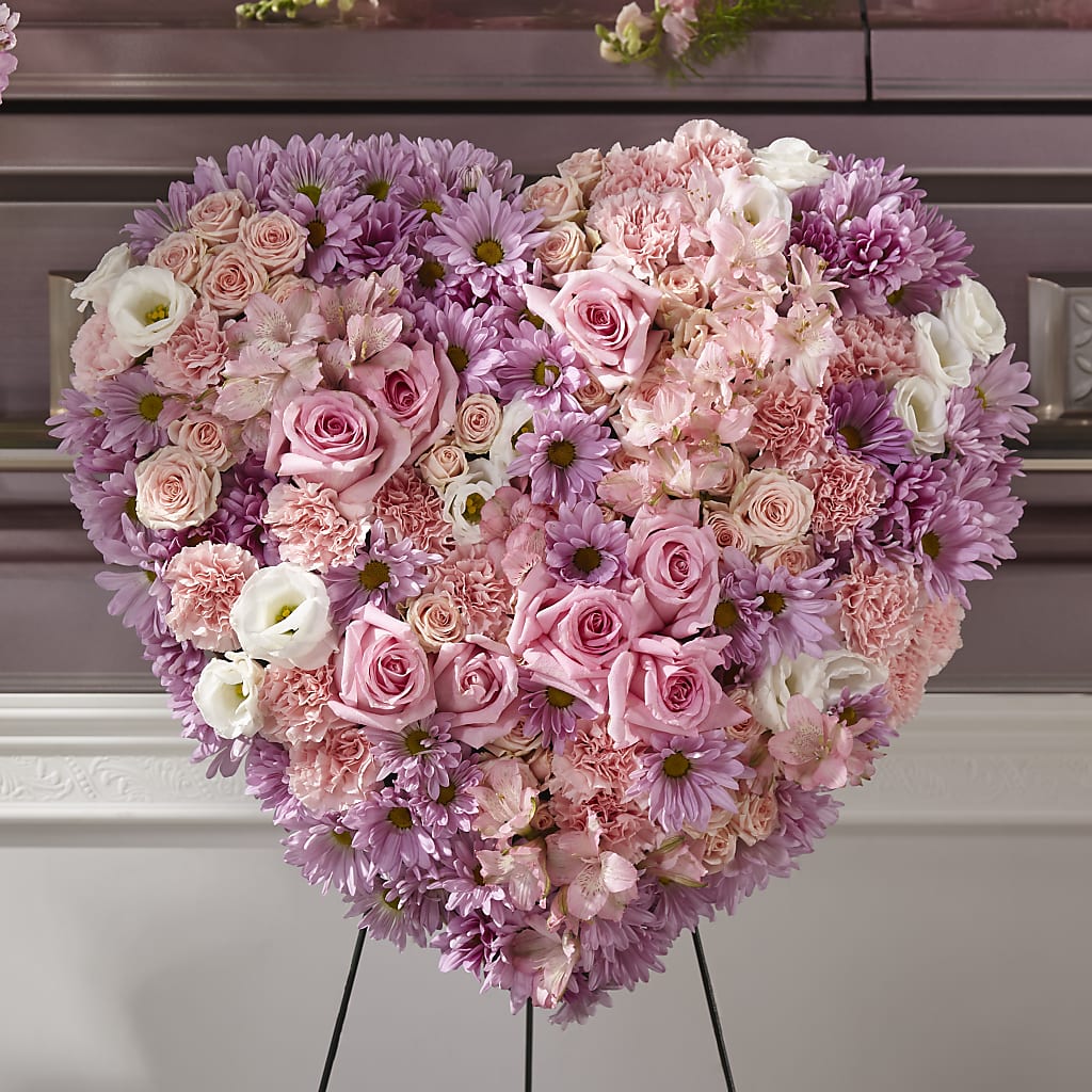 Heaven's Light Heart –  Gathered Blooms By Emily, Fairburn GA