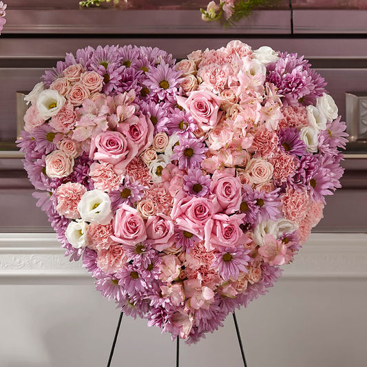 Heaven's Light Heart –  Gathered Blooms By Emily, Fairburn GA