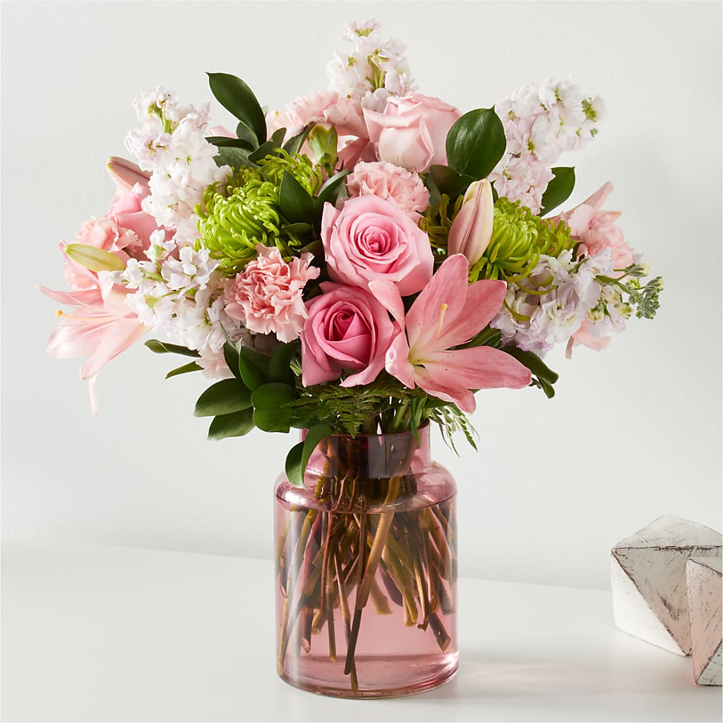 Pretty in Pink Bouquet –  Gathered Blooms By Emily, Fairburn GA