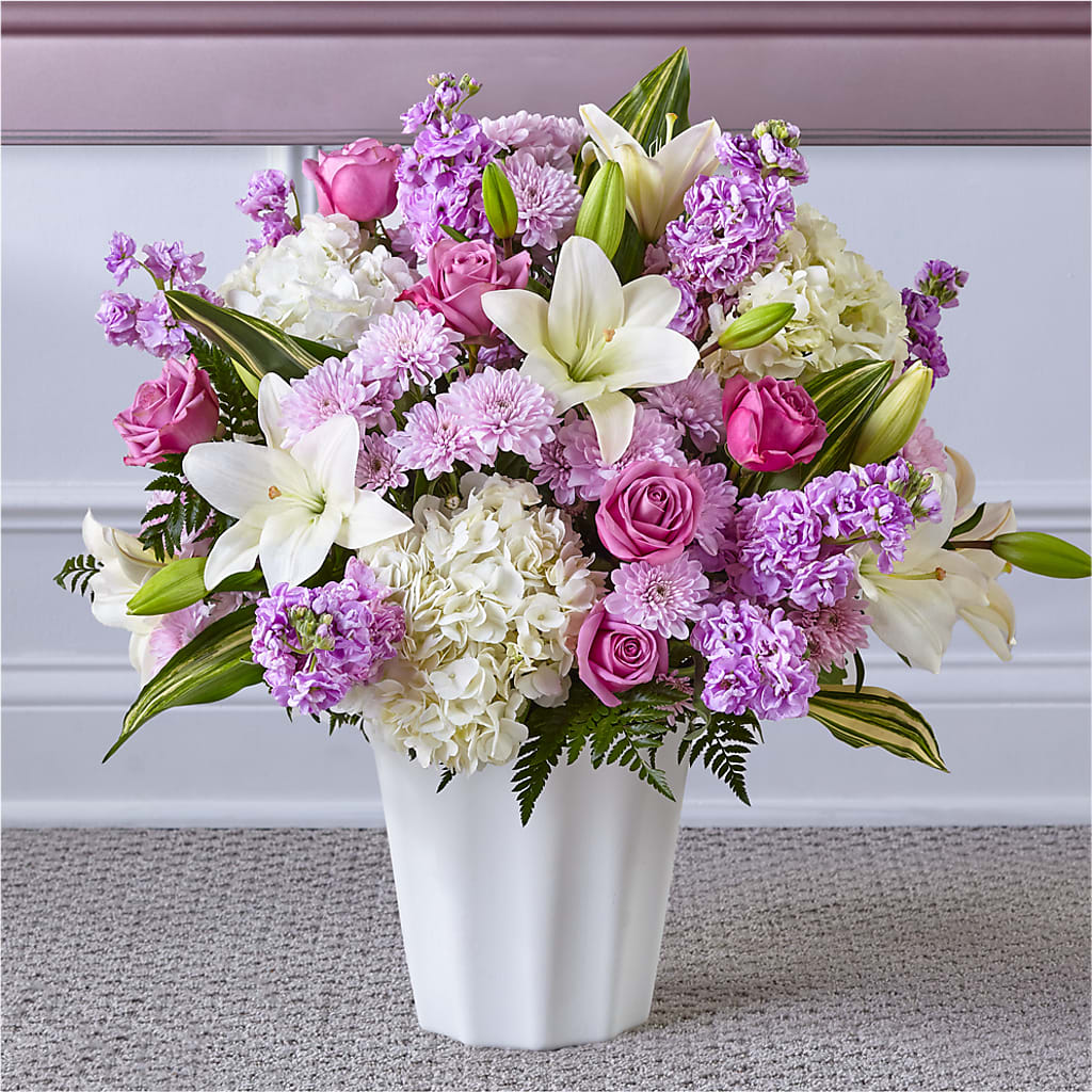 Heaven Sent Floor Basket –  Gathered Blooms By Emily, Fairburn GA