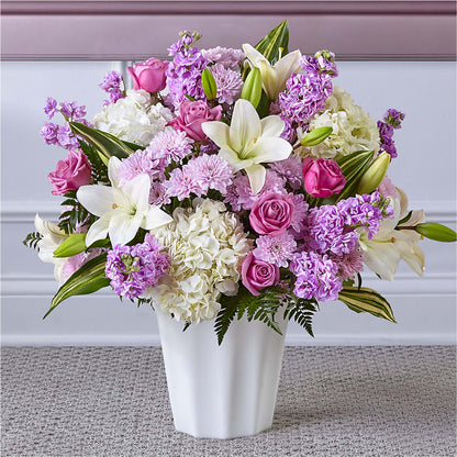 Heaven Sent Floor Basket –  Gathered Blooms By Emily, Fairburn GA