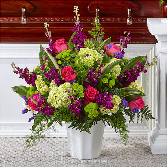 Beautiful Horizons Floor Basket –  Gathered Blooms By Emily, Fairburn GA