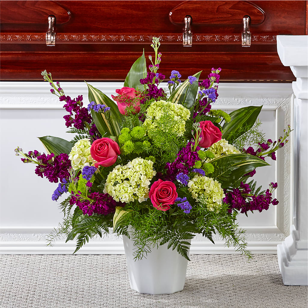 Beautiful Horizons Floor Basket –  Gathered Blooms By Emily, Fairburn GA