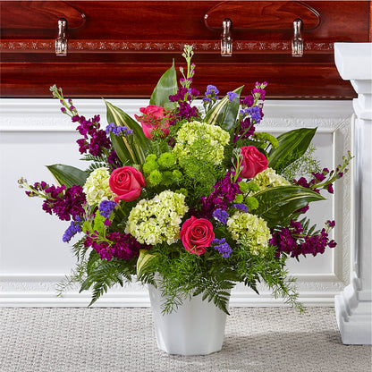 Beautiful Horizons Floor Basket –  Gathered Blooms By Emily, Fairburn GA