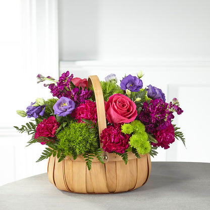 Serene Sanctuary Basket –  Gathered Blooms By Emily, Fairburn GA