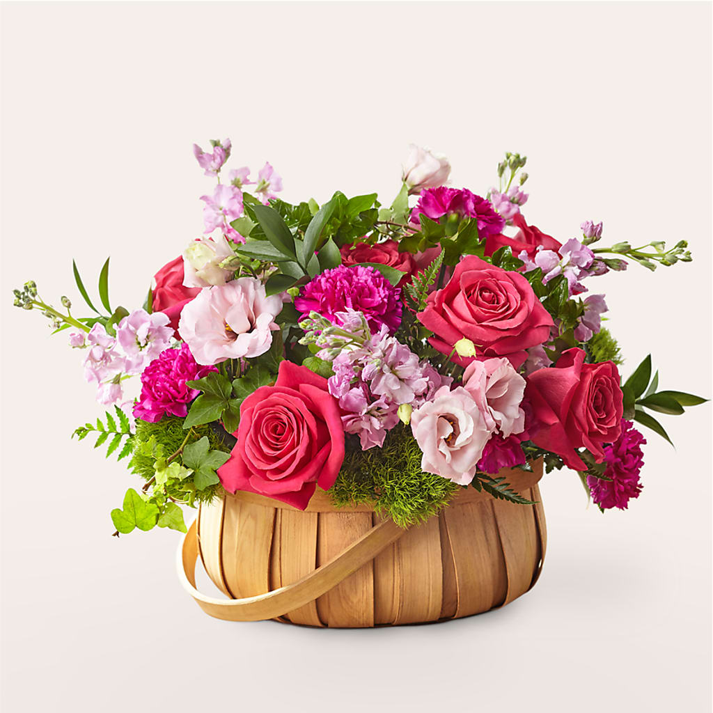 Radiance in Bloom Basket –  Gathered Blooms By Emily, Fairburn GA