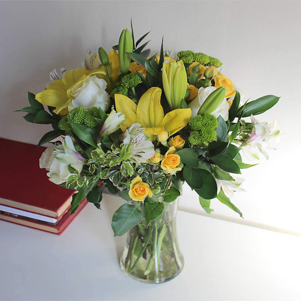 Hope & Serenity Bouquet –  Gathered Blooms By Emily, Fairburn GA