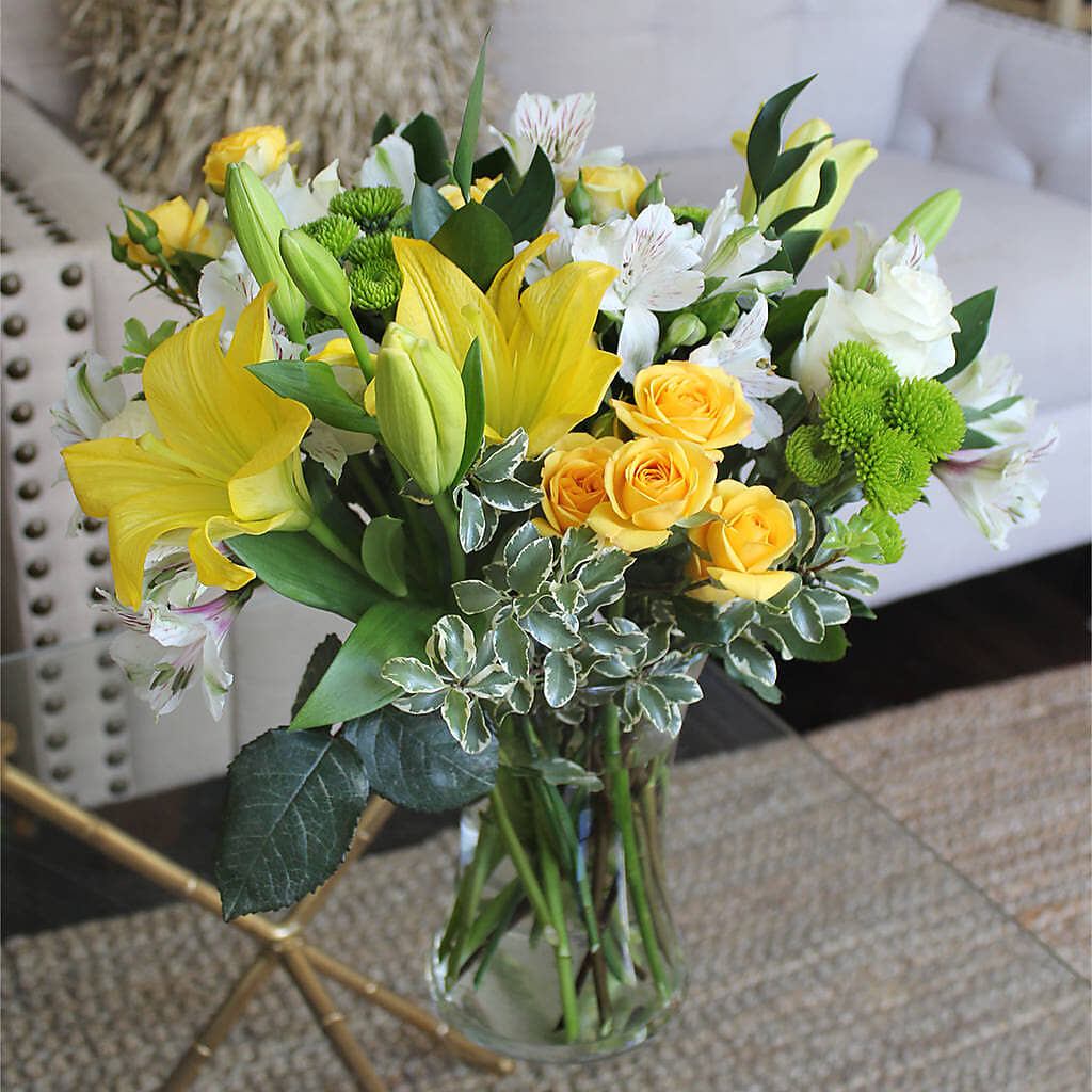 Hope & Serenity Bouquet –  Gathered Blooms By Emily, Fairburn GA