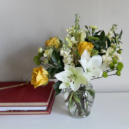 Hope & Serenity Bouquet –  Gathered Blooms By Emily, Fairburn GA