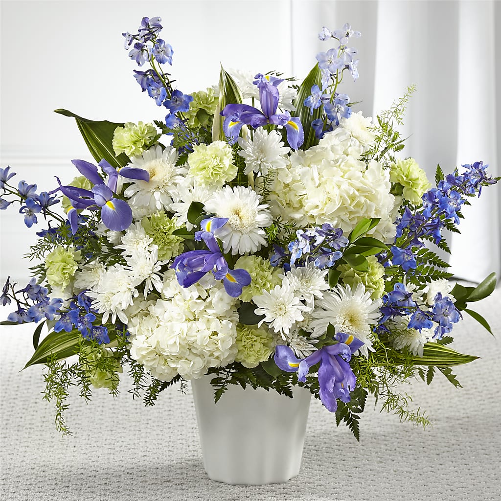 Soft Serenity Floor Basket –  Gathered Blooms By Emily, Fairburn GA