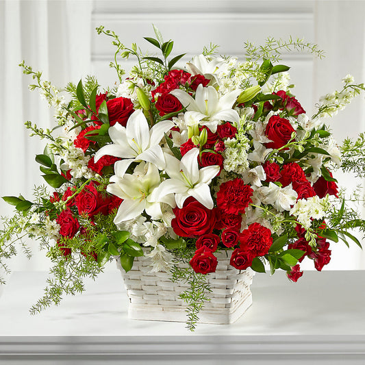 Sentiments of Love Arrangement –  Gathered Blooms By Emily, Fairburn GA