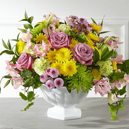 Healing Thoughts Arrangement –  Gathered Blooms By Emily, Fairburn GA