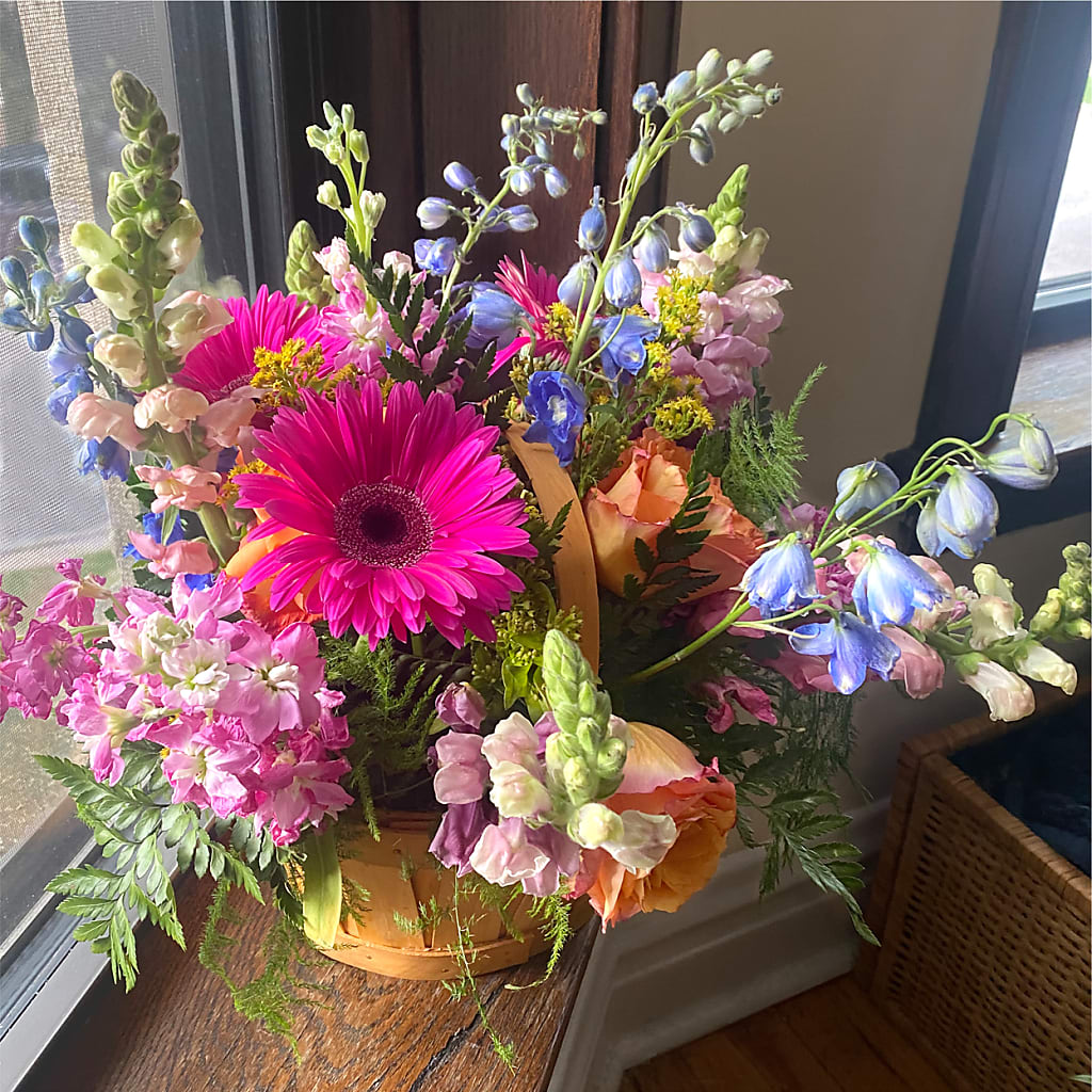 Garden of Life Basket –  Gathered Blooms By Emily, Fairburn GA