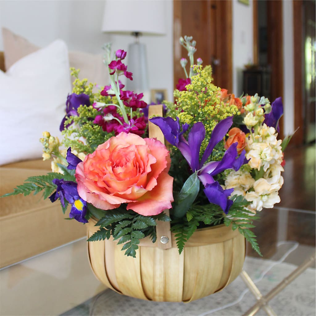 Garden of Life Basket –  Gathered Blooms By Emily, Fairburn GA