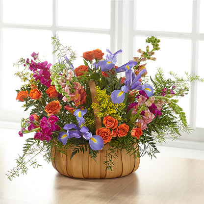 Garden of Life Basket –  Gathered Blooms By Emily, Fairburn GA