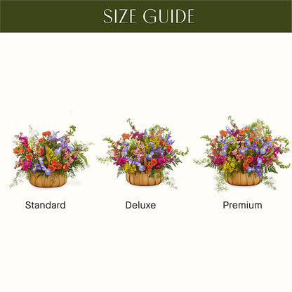 Garden of Life Basket –  Gathered Blooms By Emily, Fairburn GA