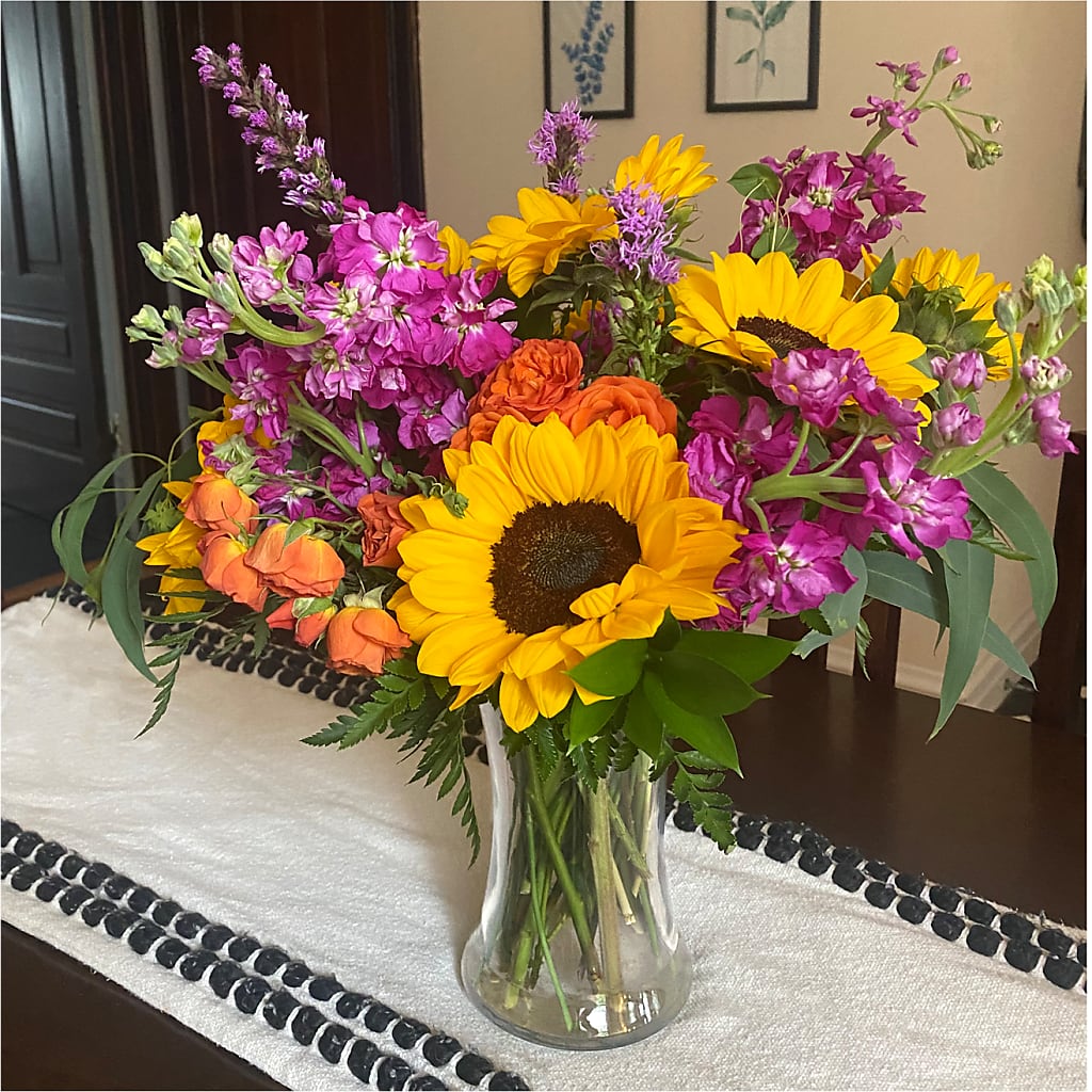 Rays of Life Bouquet –  Gathered Blooms By Emily, Fairburn GA