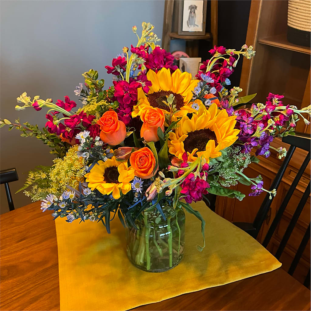 Rays of Life Bouquet –  Gathered Blooms By Emily, Fairburn GA